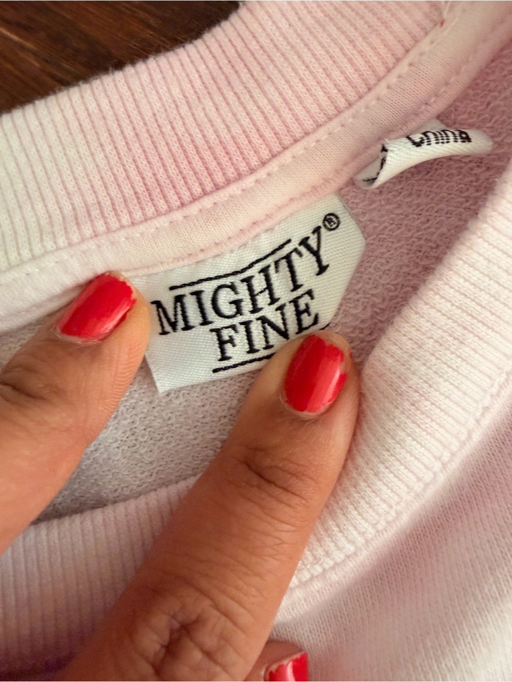 Mighty Fine Tie-Dye Je T'Aime Pajama Set - Picture 4 of 7